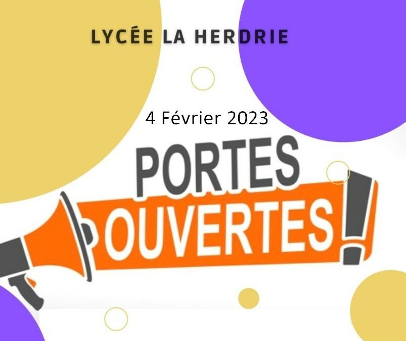 Portes ouvertes 2023