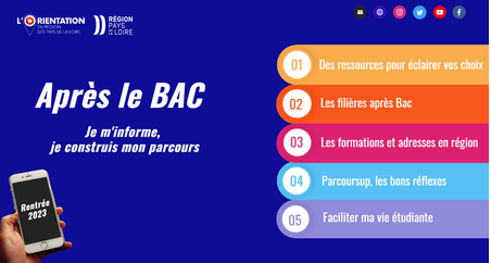 Guide régional et l’offre des formations post-bac dans les pays de la Loire