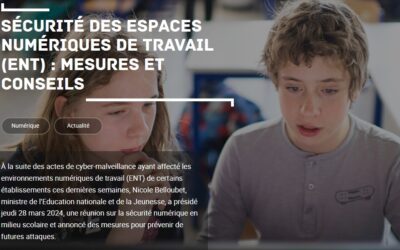 Sécurité des ENT – Mesures et Conseils